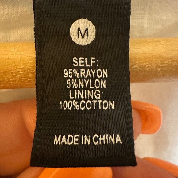 Aqua Ruffle Mini Wrap Dress Flutter Sleeve Navy White Striped Women's Size‎ M - Picture 10 of 10